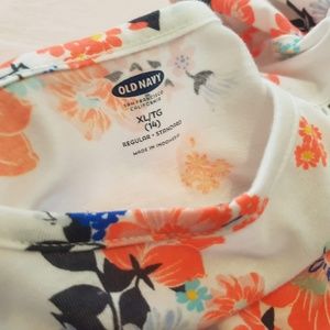 New Flower Baggy Type blouse for Girls